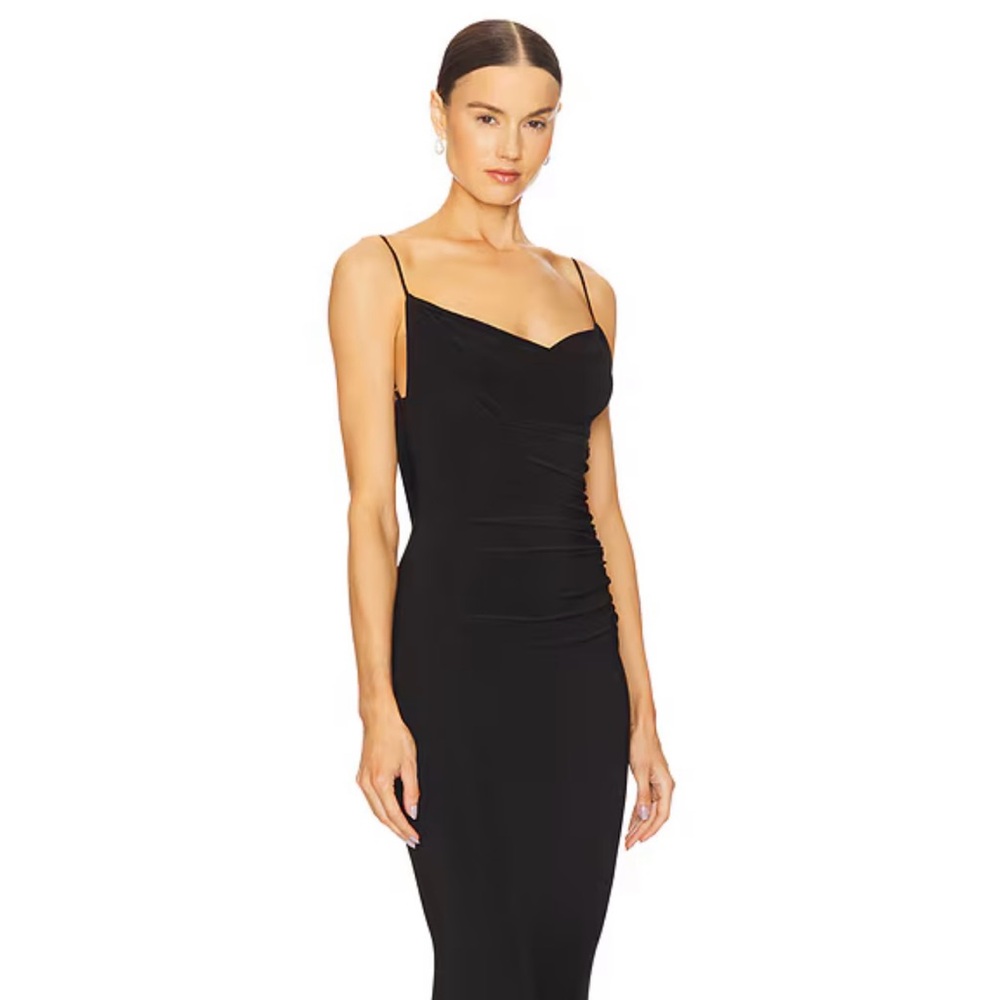 Katie May Black Strapless Dress